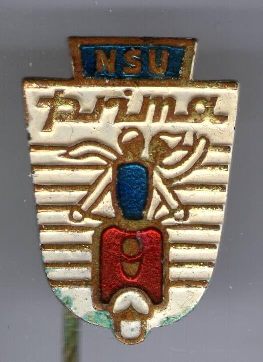 NSU Prima zilverkleurig auto speldje ( C_065 ), Verzenden, Nieuw, Transport, Speldje of Pin