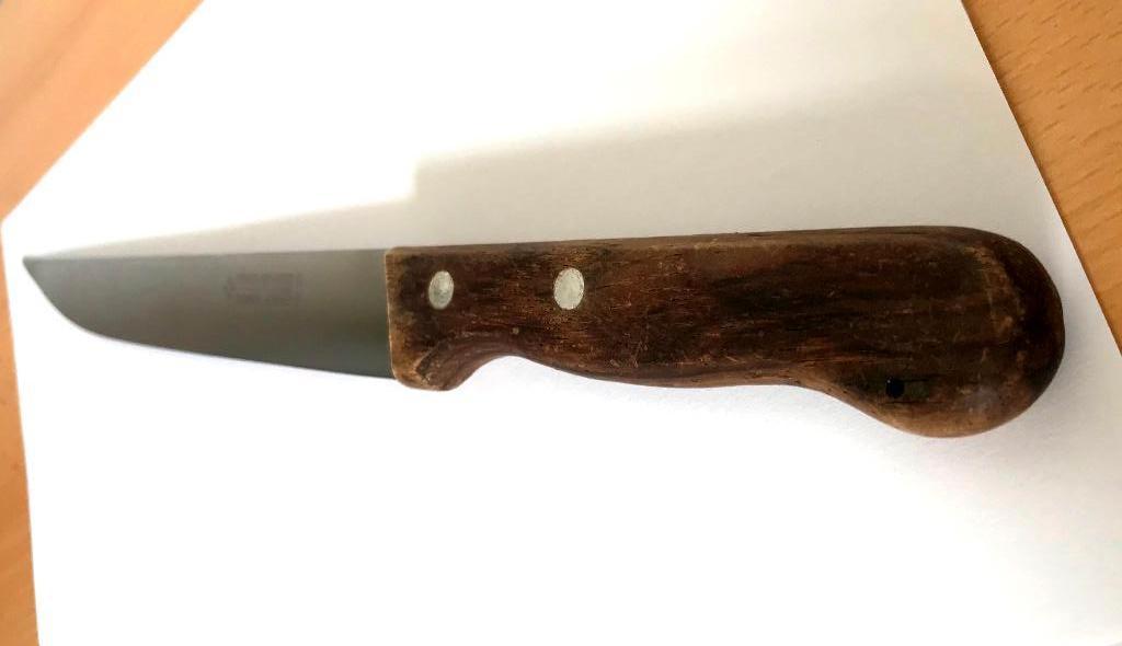Orig. Vintage RICHARD ABR. HERDER SOLINGEN Germany mes, 35cm, Antiek en Kunst, Antiek | Keukenbenodigdheden, Verzenden