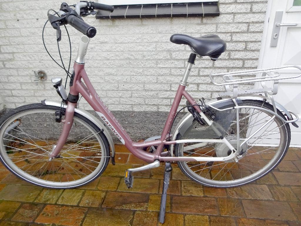 Dames/herenfiets, Fietsen en Brommers, Fietsen | Dames | Damesfietsen, Gebruikt, Versnellingen, Batavus, 56 cm of meer