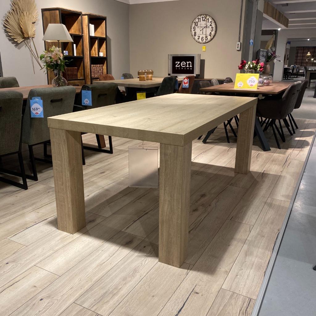 Eetkamertafel Sonoma Profijt Meubel, Kunststof, Nieuw, Vijf personen of meer, 150 tot 200 cm