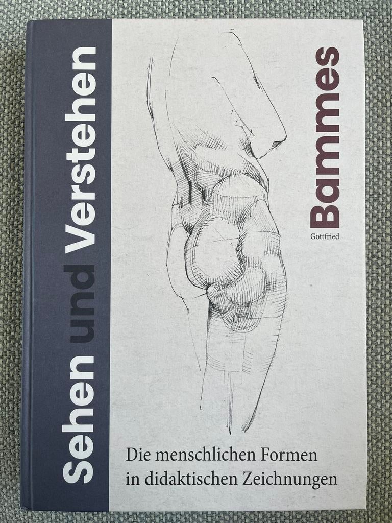 Boek anatomie/tekenen: Sehen und Verstehen, Gottfried Bammes, Ophalen of Verzenden, Nieuw, Schilder- en Tekenkunst
