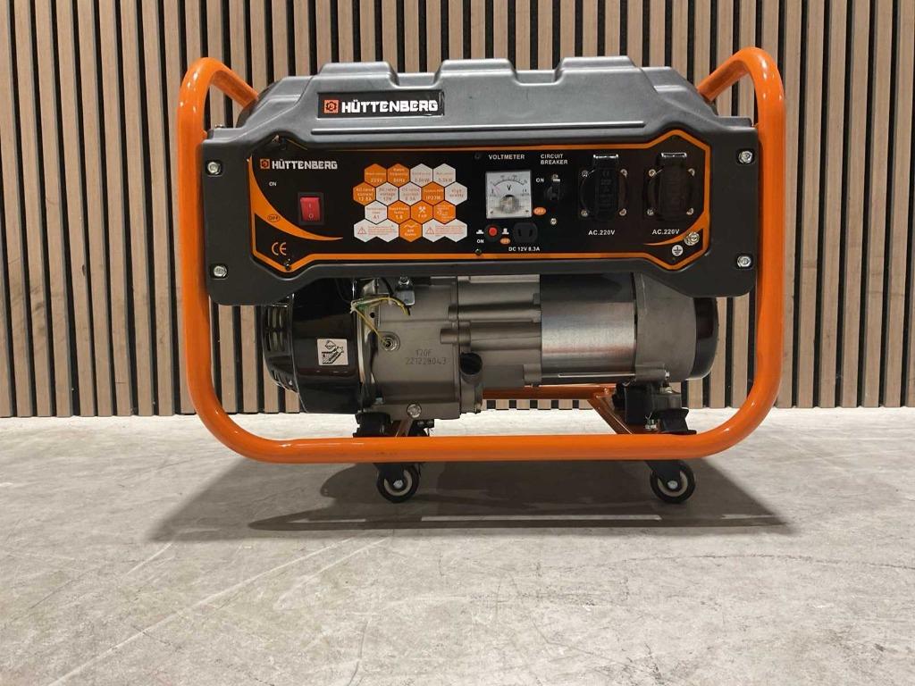 Huttenberg H8500 Stroomgenerator‼️, Ophalen, Nieuw, 5 tot 10 kVA, Benzine