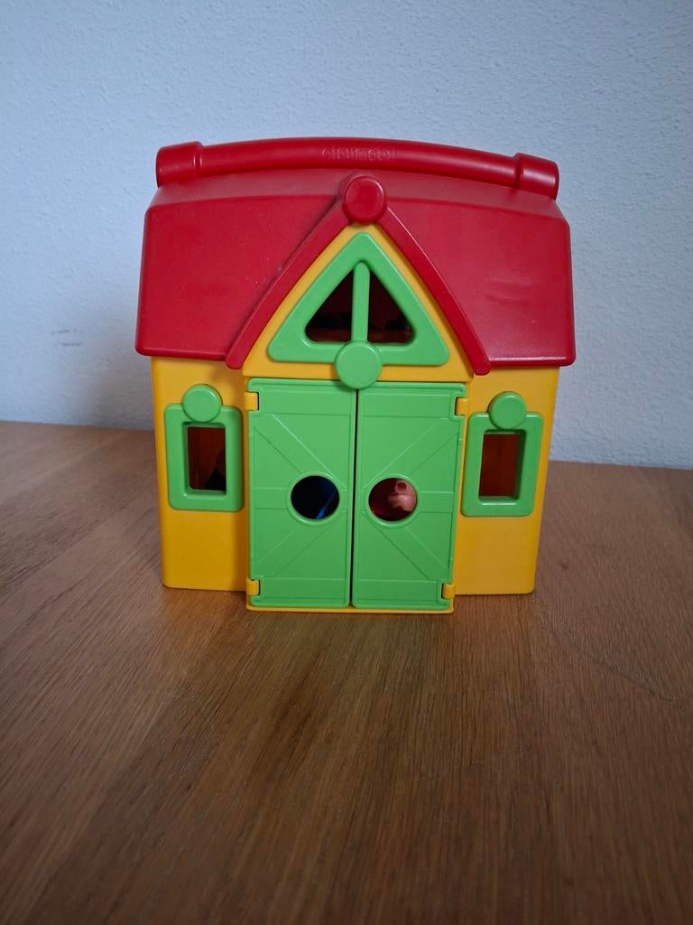 Playmobil 1.2.3 Meeneem Boerderij, Ophalen of Verzenden, Gebruikt, Complete set