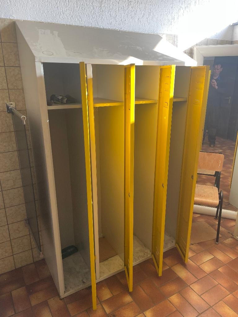 metalen lockerkasten, Ophalen of Verzenden, Gebruikt