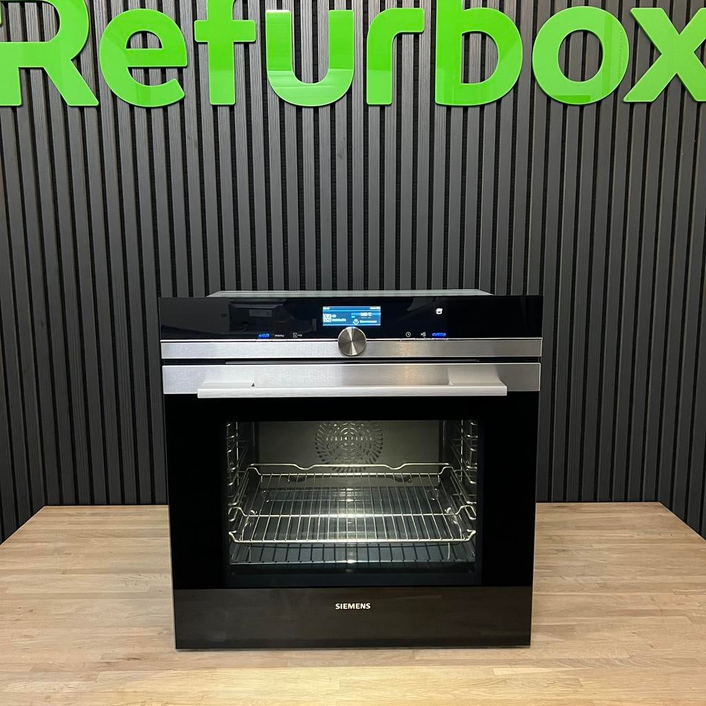Siemens iQ700 inbouw combi stoomoven, Ophalen, Hete lucht, Siemens, Refurbished