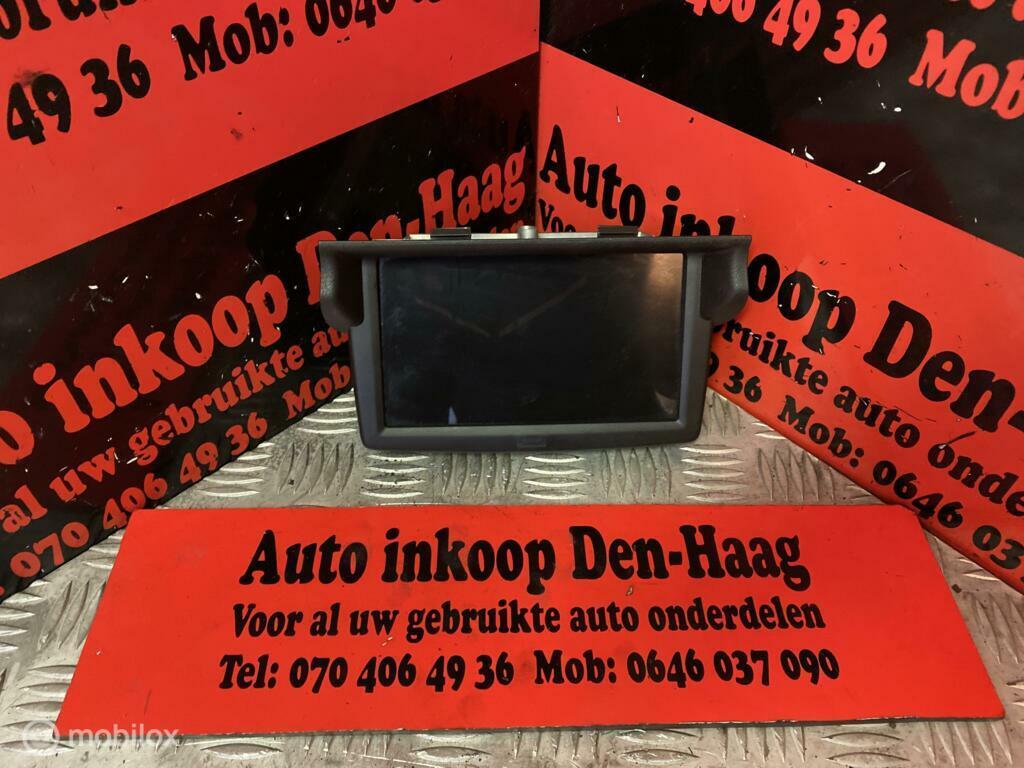Peugeot 307 ('01-'05) Navigatie Display 9655892280, Ophalen of Verzenden, Gebruikt, Peugeot