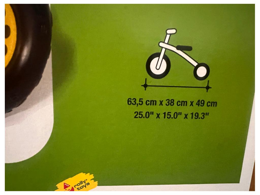 CAT driewieler Rolly Toys traptrekker 53735 vanaf 2.5 jaar, Ophalen of Verzenden, Nieuw, Trapvoertuig