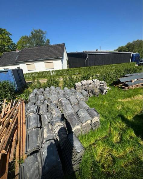 Gebruikte Dakpannen - Grijze Kleur, Ophalen, Gebruikt, Steen of Klei, 15 m² of meer