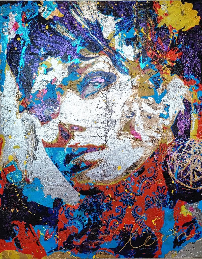 Leon Bosboom – Penelope in Silver – 120x100 cm, Antiek en Kunst, Kunst | Schilderijen | Modern, Ophalen of Verzenden