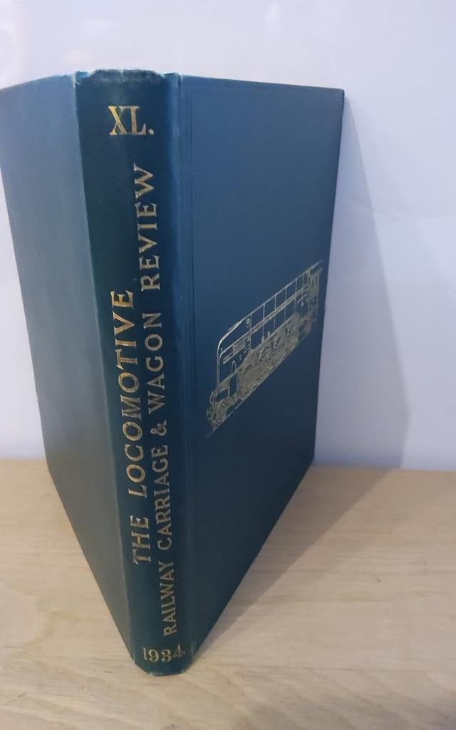 The Locomotive Railway Carriage & Wagon Review 1934, Verzamelen, Spoorwegen en Tramwegen, Ophalen of Verzenden