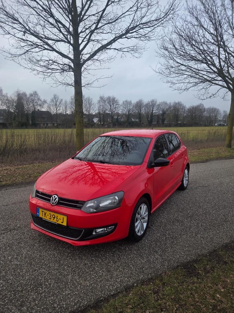 Volkswagen Polo 1.2 12v Trendline, Auto's, Voorwielaandrijving, 40 €/maand, Zwart, Bedrijf