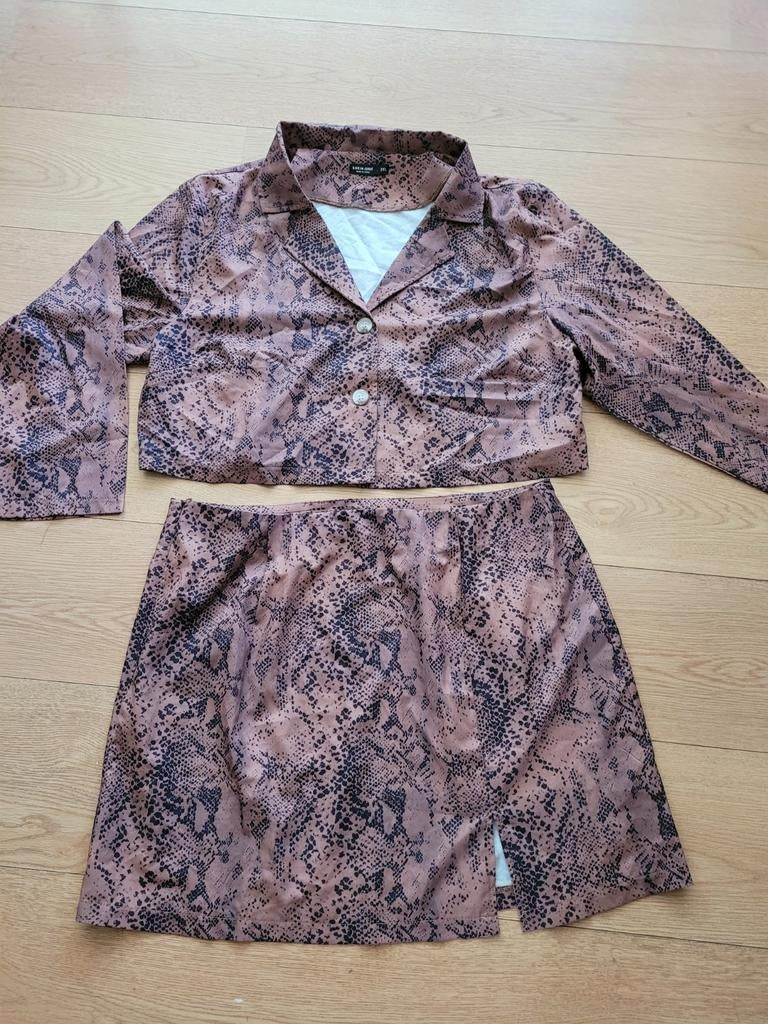 Rok en blouse maat XXL, Ophalen of Verzenden, Zo goed als nieuw, Maat 46/48 (XL) of groter, Zwart