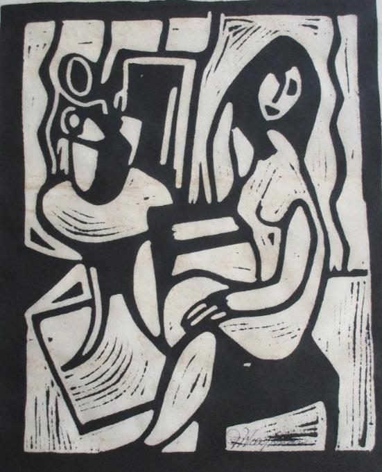 Piet Wiegman, Antiek en Kunst, Kunst | Etsen en Gravures, Ophalen