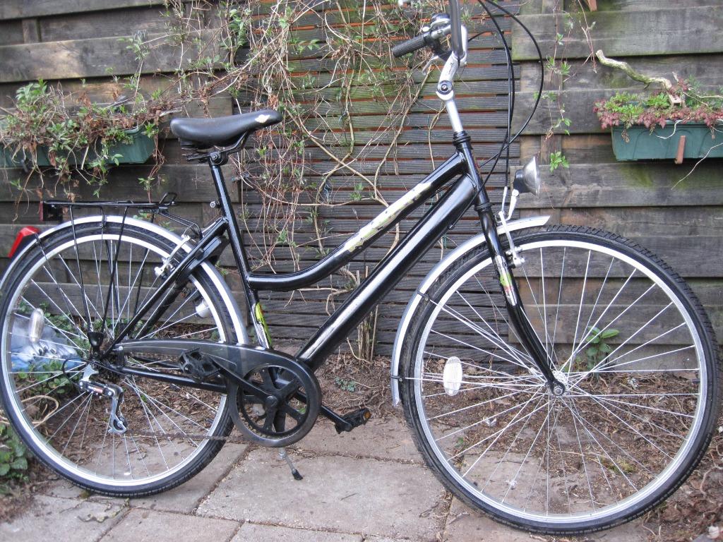 damesfiets  meidenfiets  fiets dames meiden 28 inch, Gebruikt, 47 tot 50 cm, Versnellingen, Ophalen