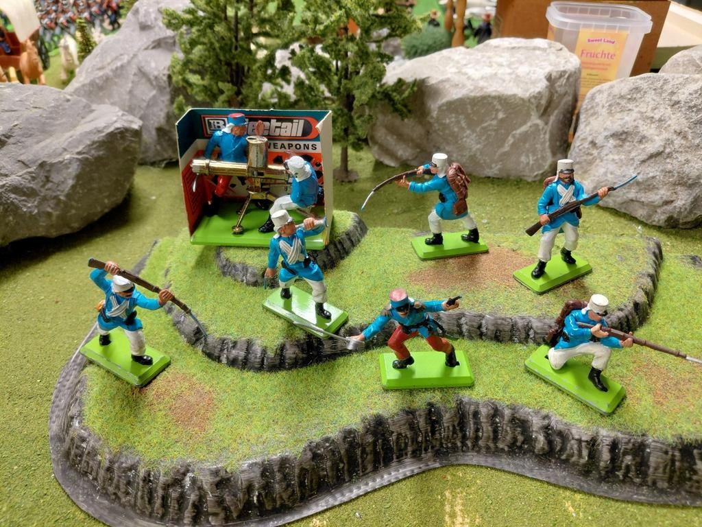Britains Deetail Franse Legionairs, Verzamelen, Poppetjes en Figuurtjes, Ophalen of Verzenden, Zo goed als nieuw