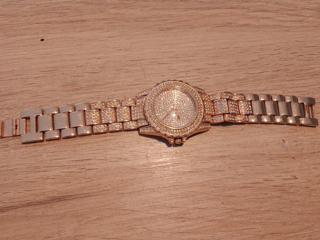 Roze goud Kitsch horloge, Ophalen of Verzenden, Nieuw