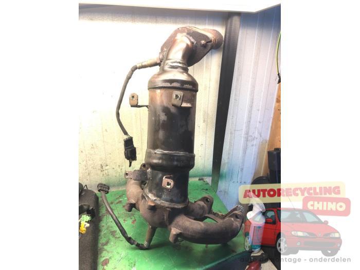 Katalysator van een Fiat Punto Grande, Auto-onderdelen, Uitlaatsystemen, Fiat, Gebruikt, 3 maanden garantie, Ophalen