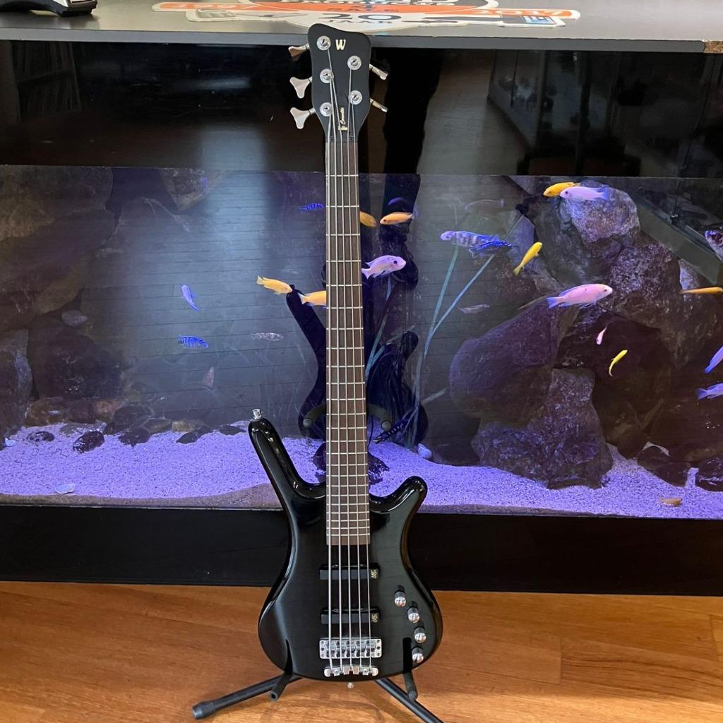 Warwick Rockbass Corvette Basic 5-String MediumScale Bass, Ophalen of Verzenden, Zo goed als nieuw, Elektrisch