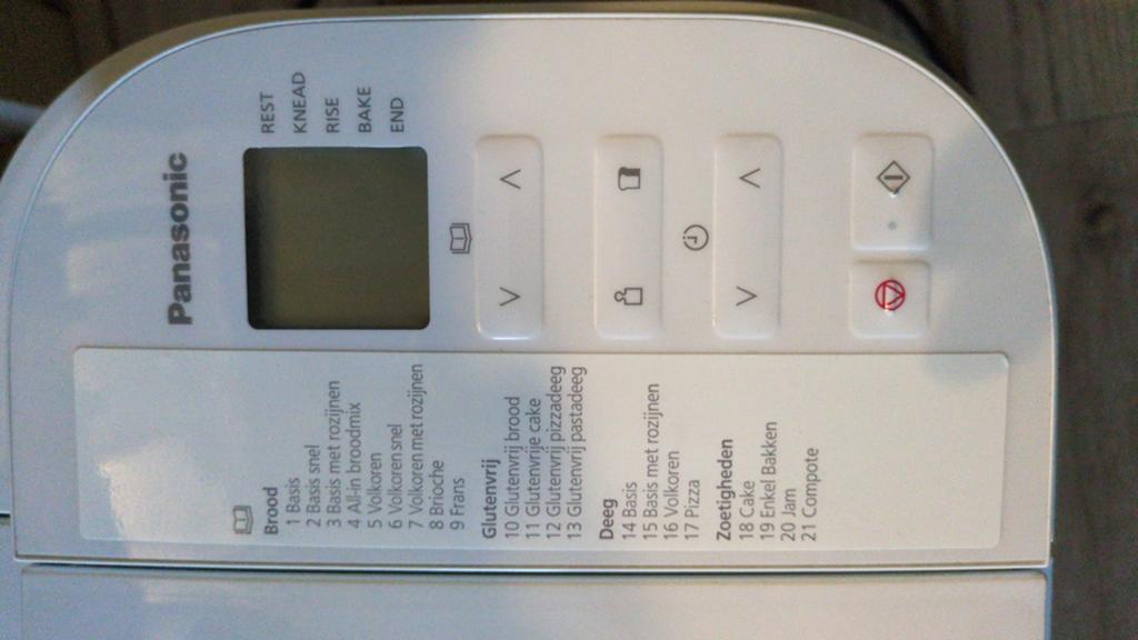 Panasonic brood bak machine, Witgoed en Apparatuur, Ophalen of Verzenden, Zo goed als nieuw