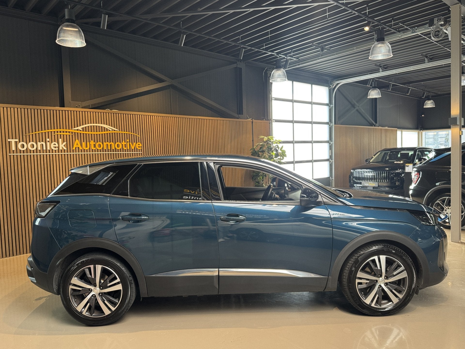 Peugeot 3008 1.6 HYbrid 225 Allure Pack Business (bj 2021), Auto's, Met garantie (alle), Blauw, Plug-in hybride, Hybride Elektrisch/Benzine