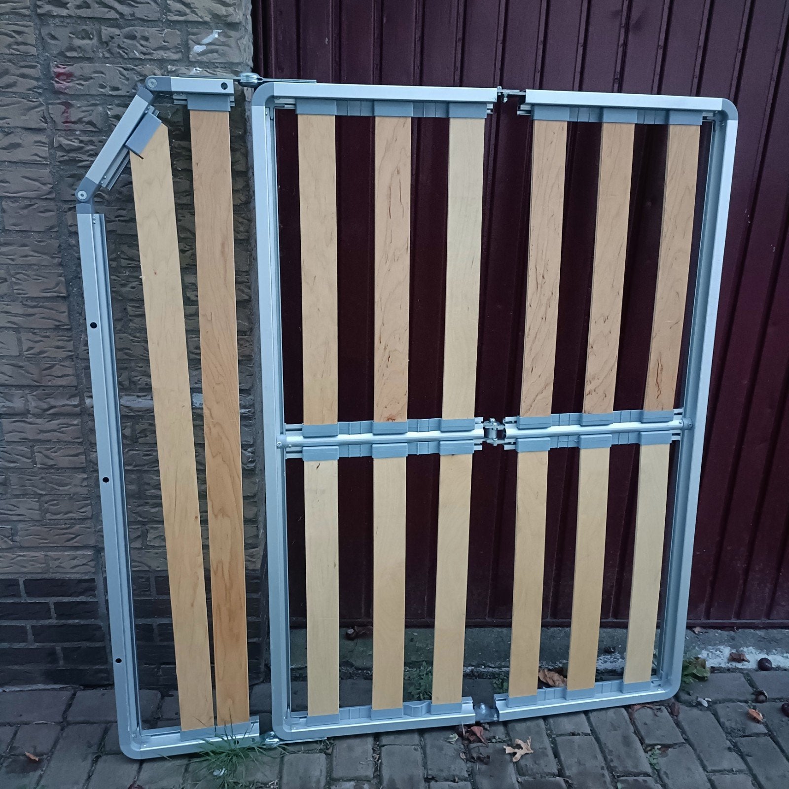 Camper bed opklapbaar camper project incl matrassen, Ophalen, Zo goed als nieuw