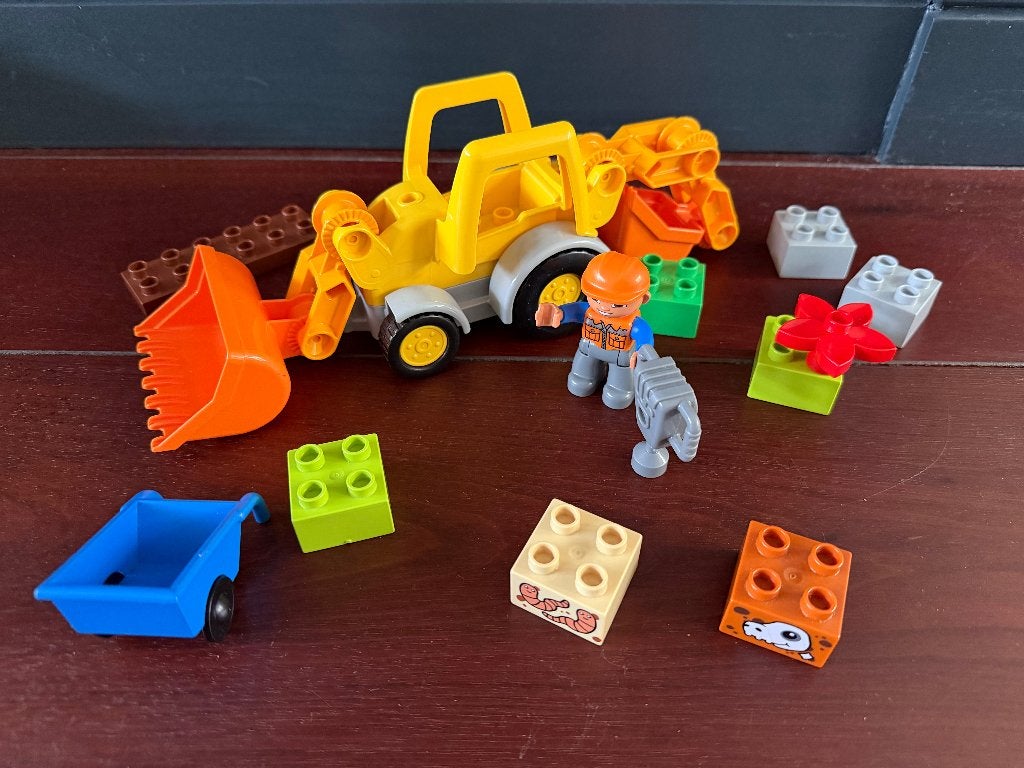 Lego Duplo Graaflaadmachine #10811, Ophalen of Verzenden, Duplo, Complete set, Compleet