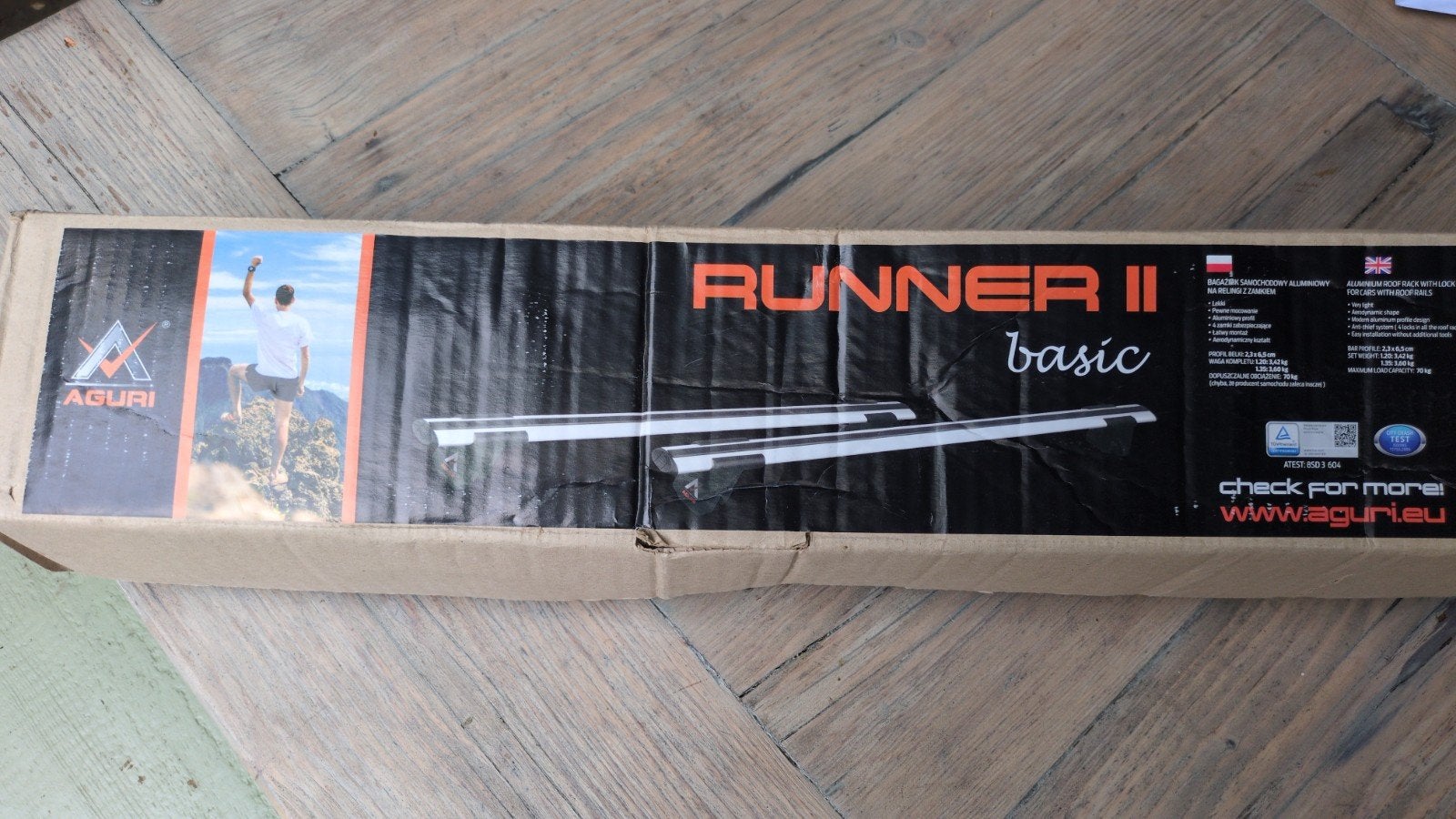 Aguri Runner II Basic dakdragers voor Kia Ceed SW, Ophalen, Zo goed als nieuw