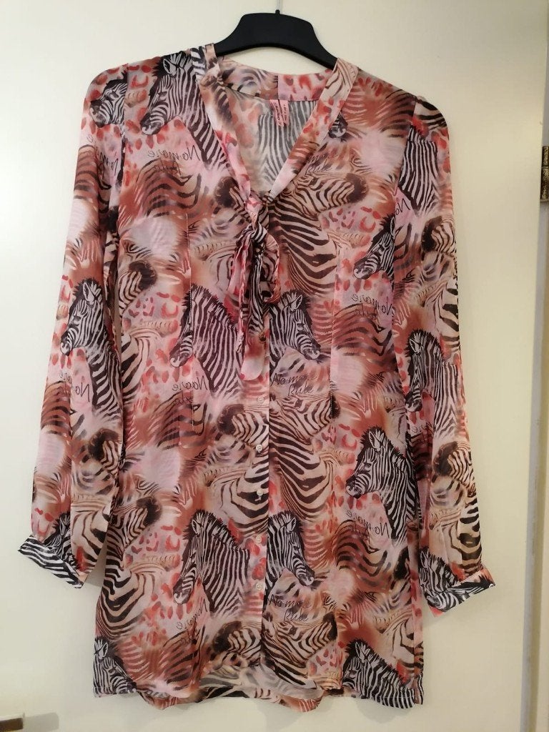 Jacky Luxury tuniek, roze, S, nieuwstaat, zomer, strandjurk, Ophalen of Verzenden, Roze, Maat 36 (S), Jacky Luxury