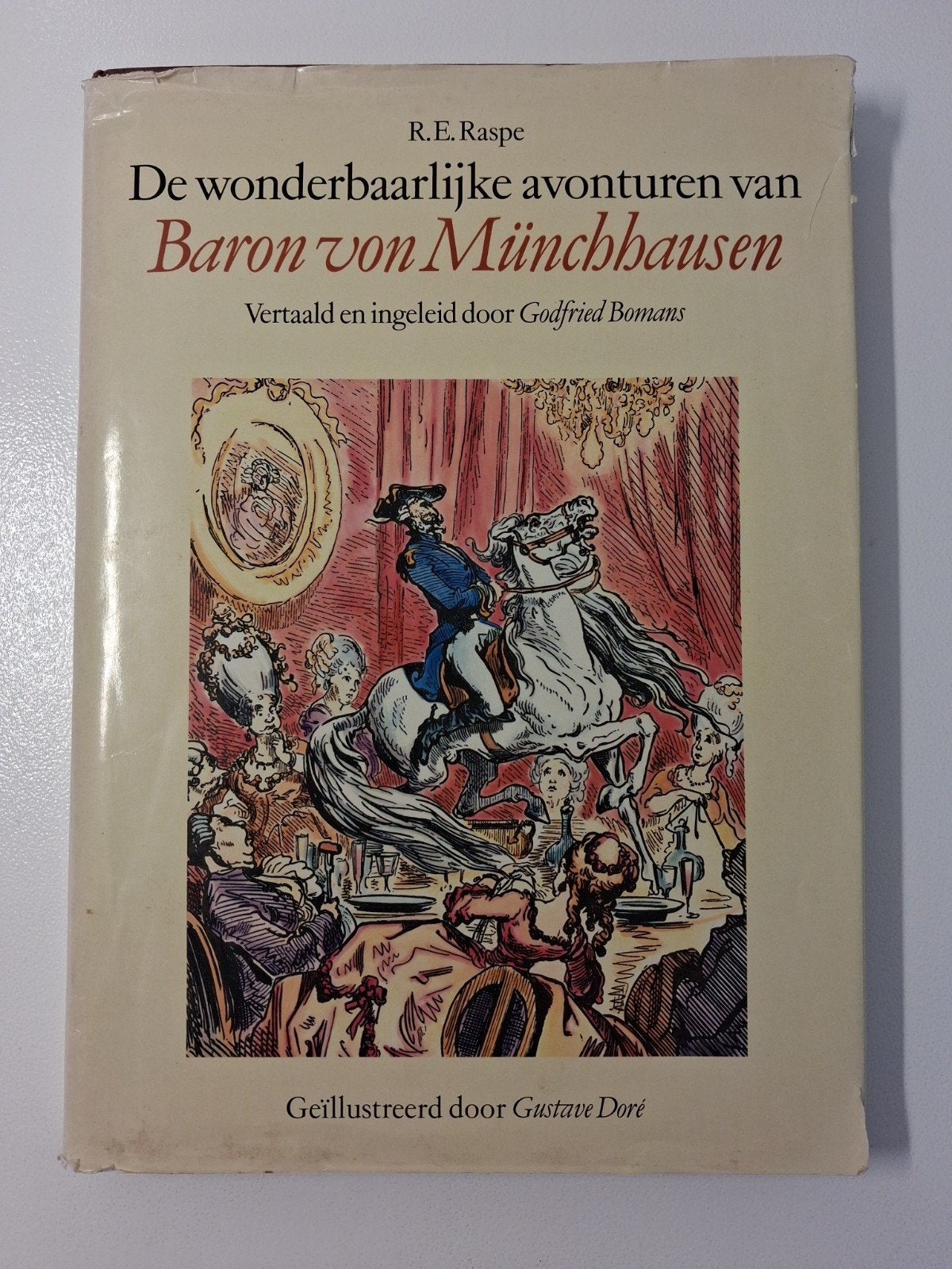 De Avonturen van Baron von Münchhausen (Geïllustreerd) 1985, Boeken, Sprookjes en Fabels, Ophalen of Verzenden, Gelezen