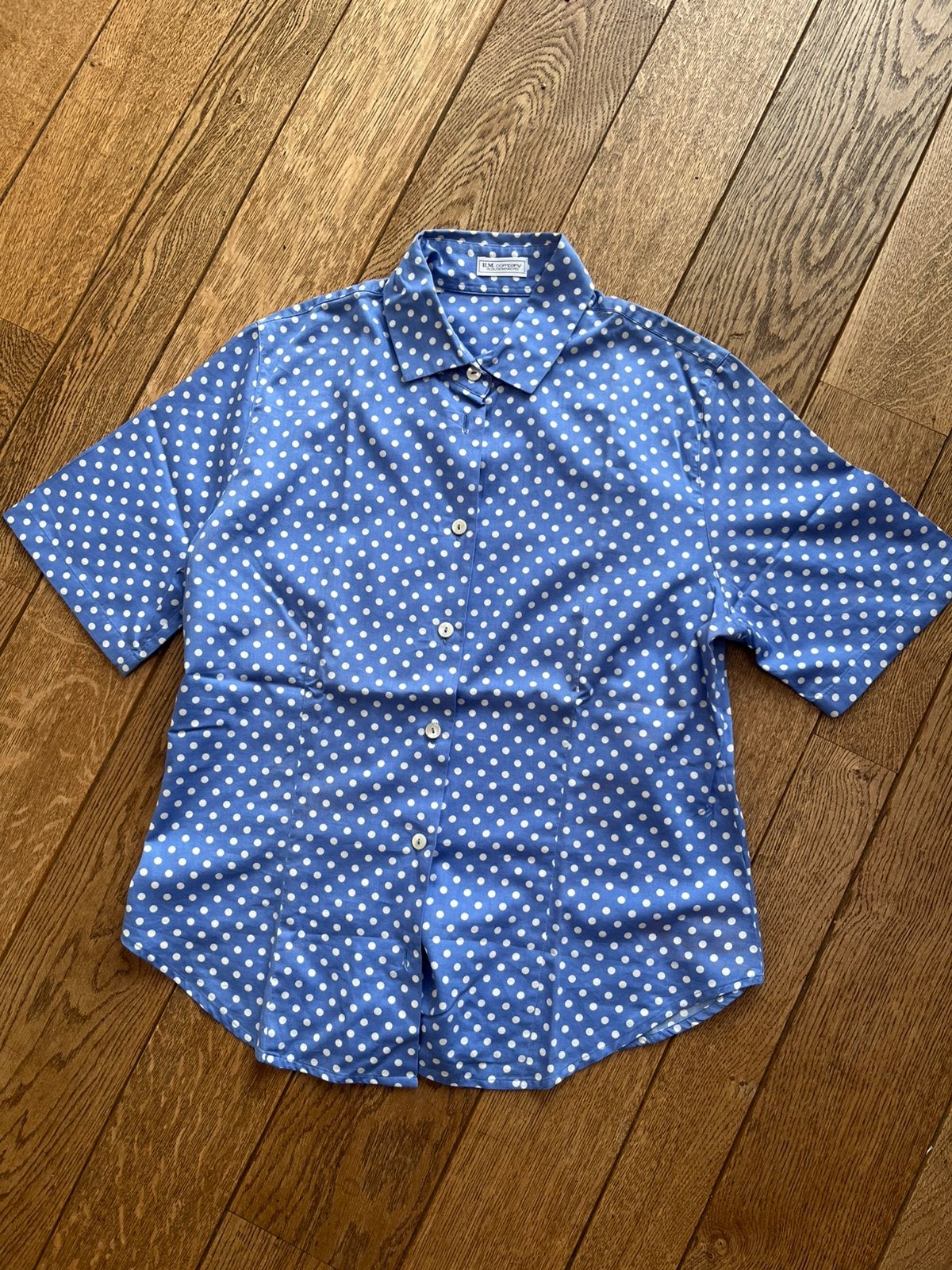 Blouse met polka dot, maat 40 BM company, Kleding | Dames, Blouses en Tunieken, Ophalen of Verzenden, Zo goed als nieuw, Maat 38/40 (M)