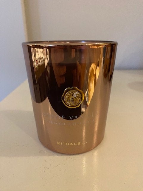 Nieuw Rituals Suede Vanilla geurkaars kaars 360g ZD, Ophalen of Verzenden, Kaars, Rituals