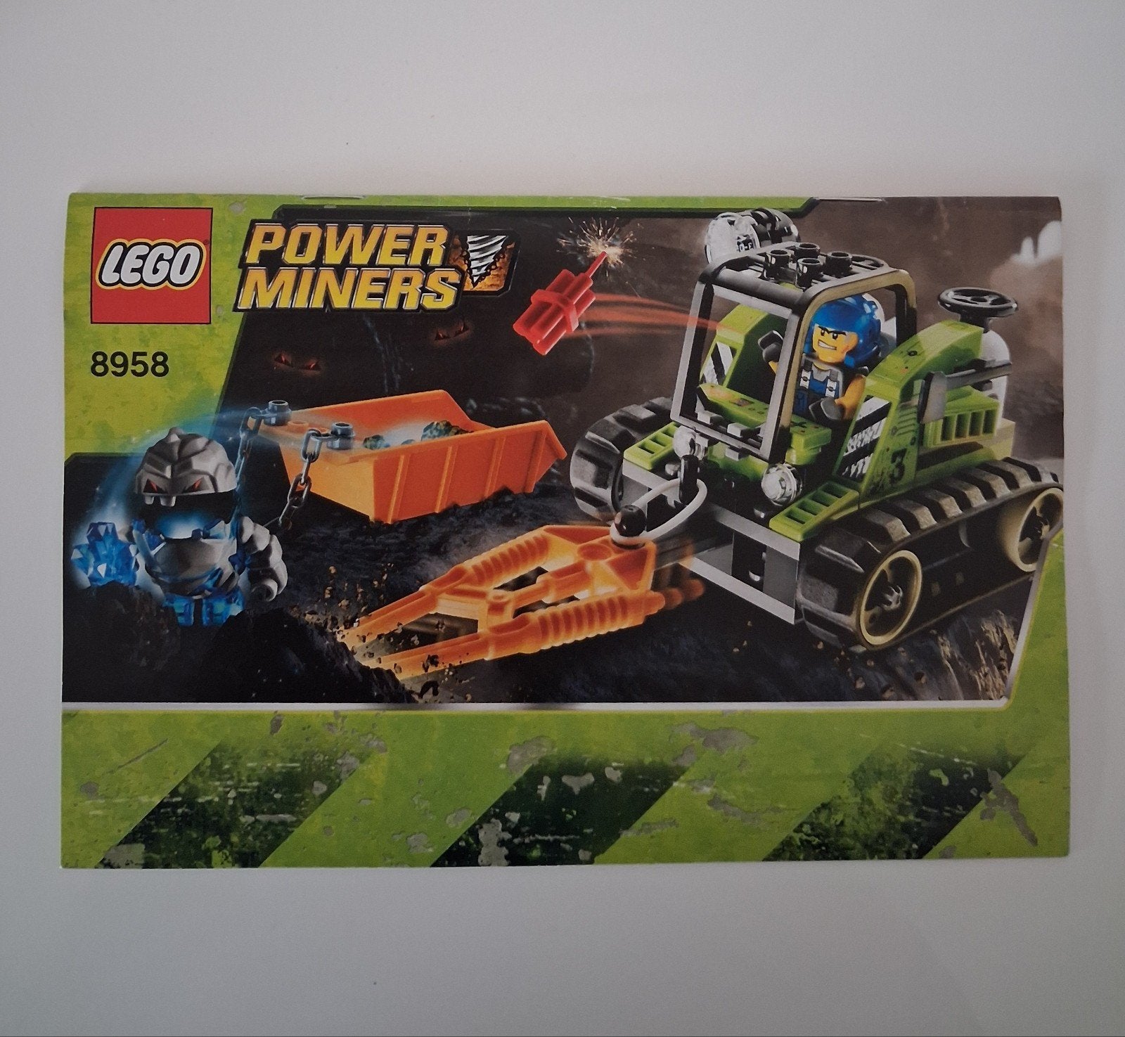 Lego Power Miners 8958 Granite Grinder, Lego, Ophalen of Verzenden, Complete set, Compleet