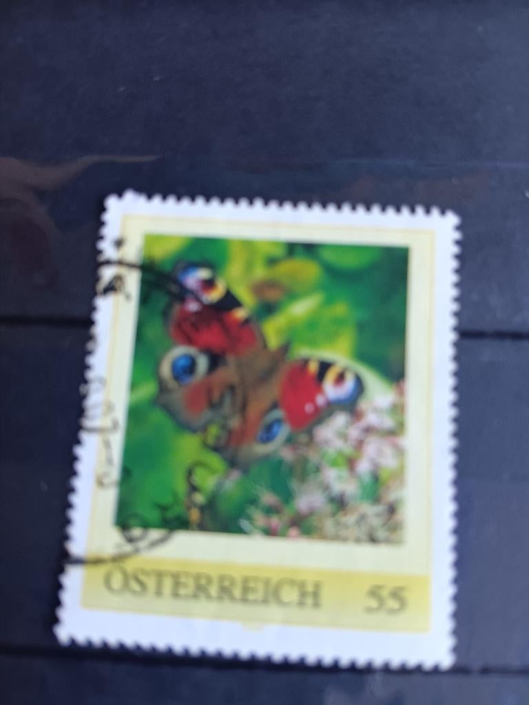 Persoonlijke zegel Oostenrijk, Verzenden, Gestempeld