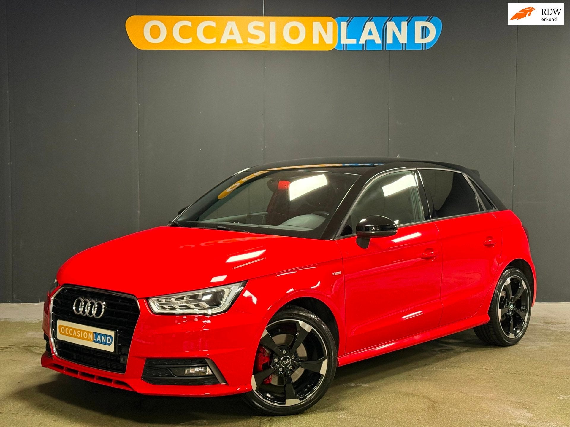 Audi A1 Sportback 1.4 TFSI S-Line |LED|DSG|STOELV|NAVI|LEDER, Automaat, Zwart, Navigatiesysteem, Bedrijf