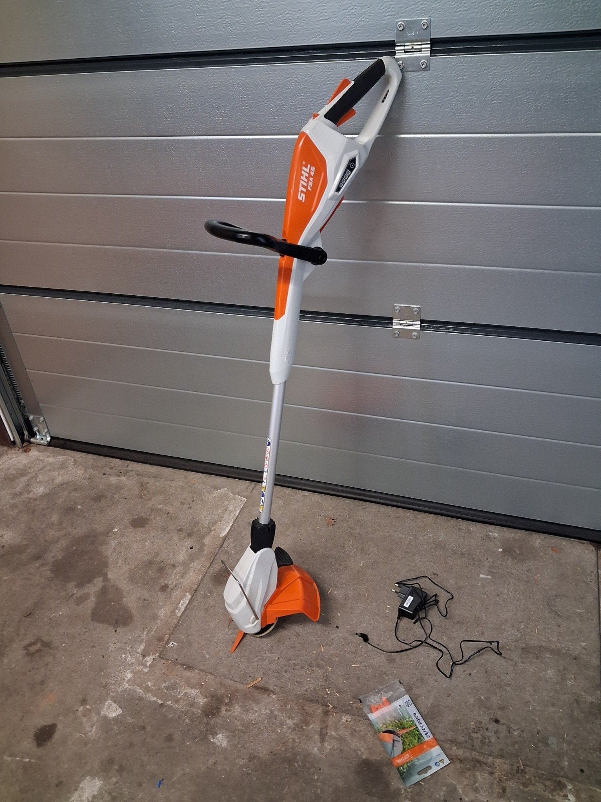 stihl fsa 45 grastrimmer, Ophalen, Gebruikt, Accu