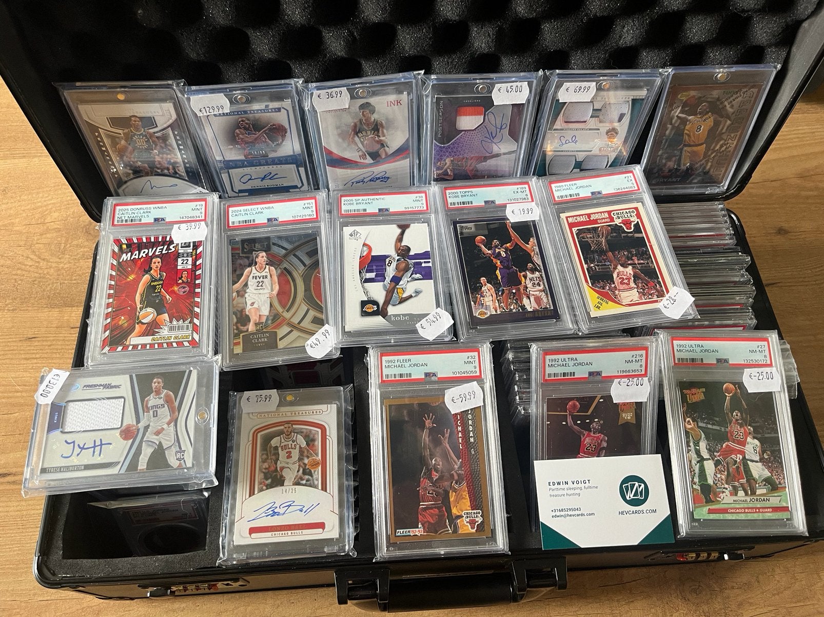 Groot aanbod NBA / Basketbal kaarten, Jordan, Lebron, Clark, Verzenden, Nieuw