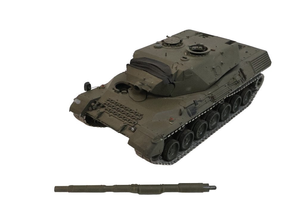 Tamiya Leopard 1/16 tank rc, Hobby en Vrije tijd, Modelbouw | Radiografisch | Auto's, Elektro, Gebruikt, Auto offroad, Ophalen of Verzenden