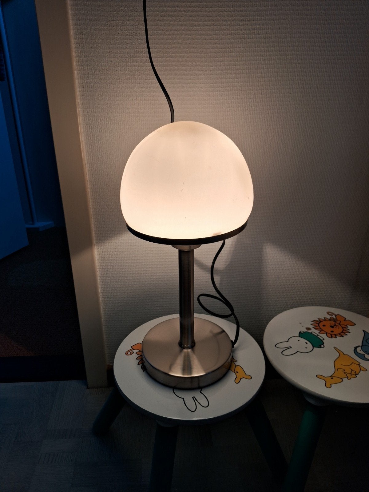 Mooie tafel touch lamp, Ophalen, Zo goed als nieuw