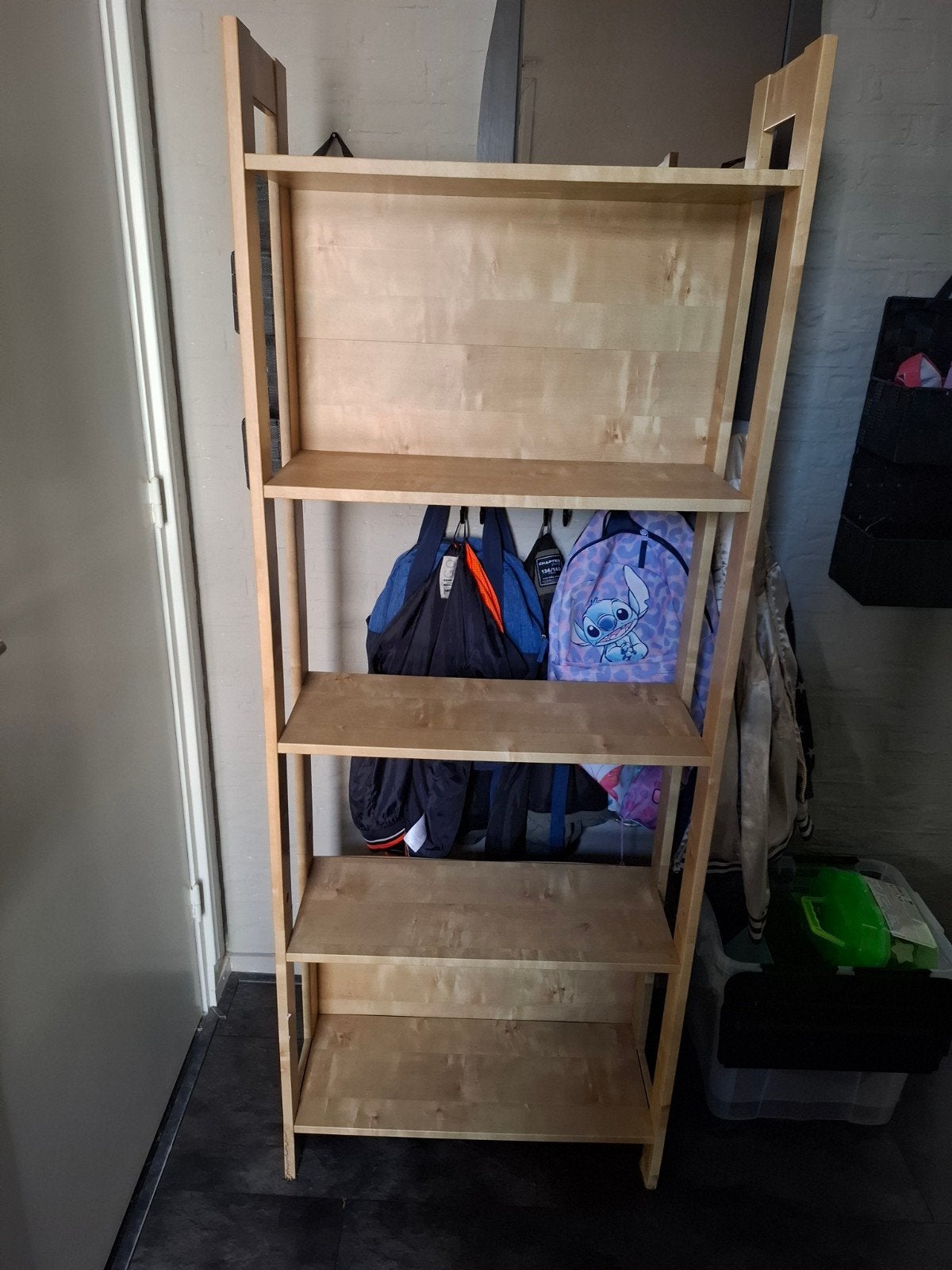 Boekenkast, Ophalen, Gebruikt