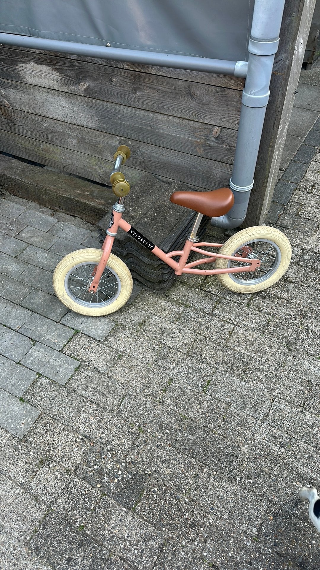 Veloretti loopfietsje roze., Ophalen, Zo goed als nieuw
