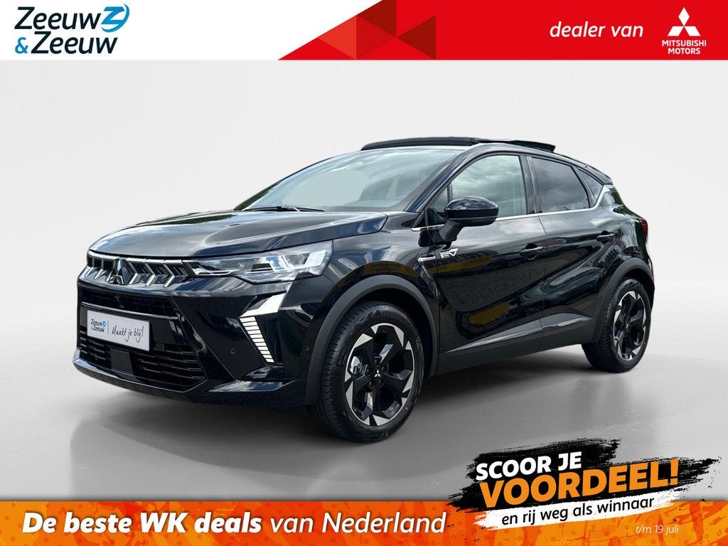 Mitsubishi ASX 1.8 HEV AT Instyle | 3.000 Euro Korting | Com, Auto's, Mitsubishi, 4 cilinders, Met garantie (alle), Zwart, Bedrijf
