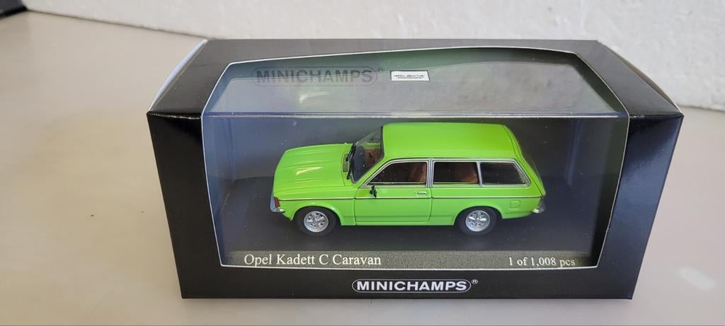 Minichamps 1978 Opel Kadett C Caravan, Hobby en Vrije tijd, Modelauto's | 1:43, Ophalen of Verzenden, Zo goed als nieuw, Auto