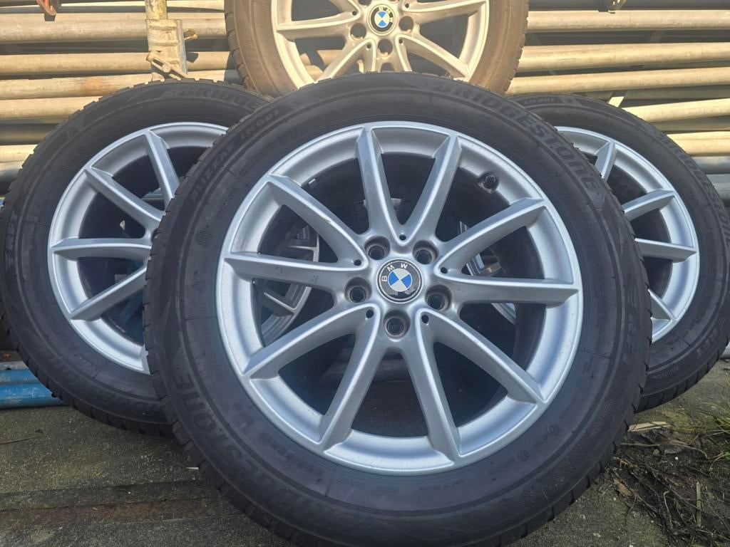 OEM BMW winterset banden + velgen - Zo goed als nieuw, Ophalen of Verzenden, Gebruikt, Winterbanden, Banden en Velgen