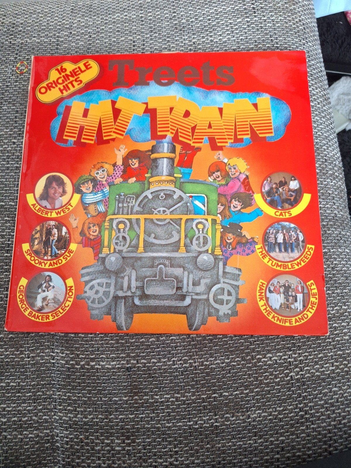 Treets Hit Train - 16 Originele Hits LP, Ophalen of Verzenden, Gebruikt, Pop, Verzamelalbum