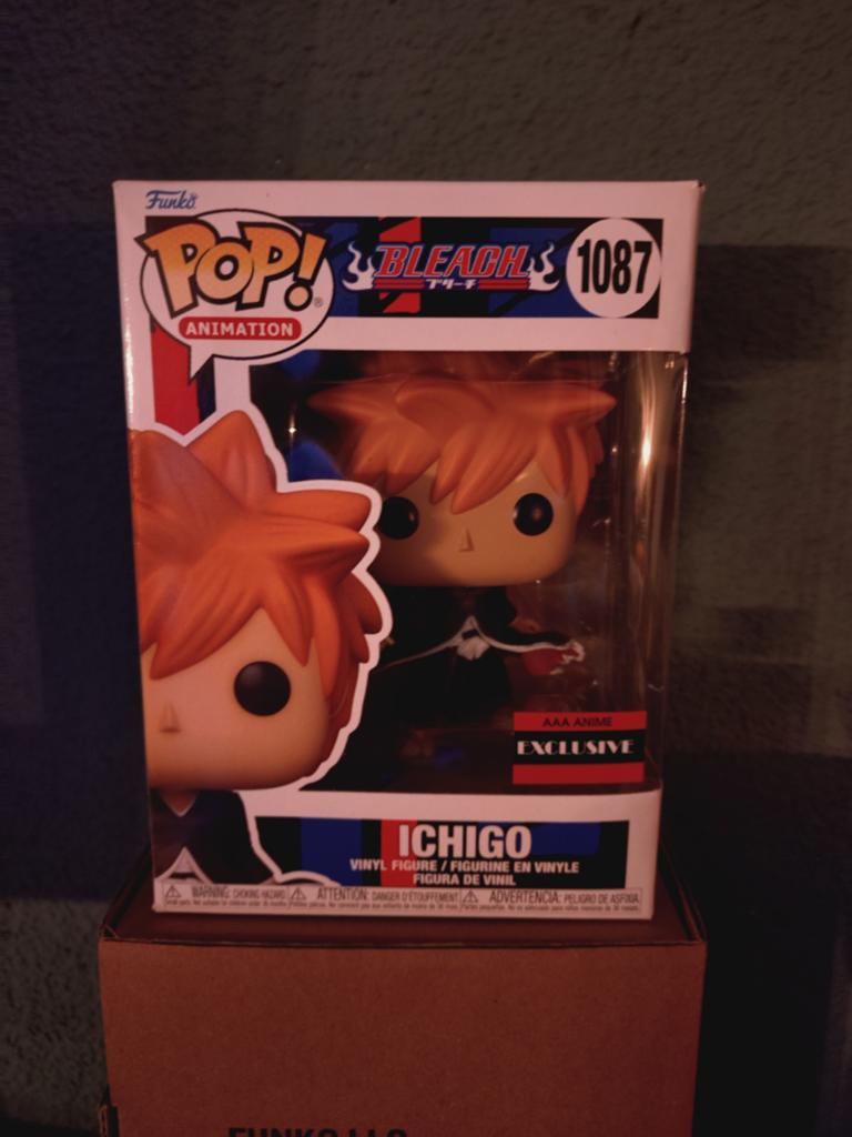 Funko Pop! Animation Bleach Ichigo #1087 AAA Anime Exclusive, Ophalen of Verzenden