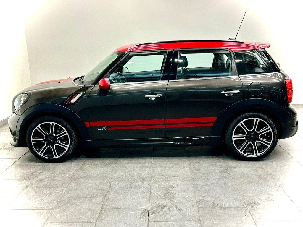 Mini Mini Countryman 1.6 John Cooper Works ALL4 Chili, Gebruikt, Leder en Stof, 218 pk, Vierwielaandrijving