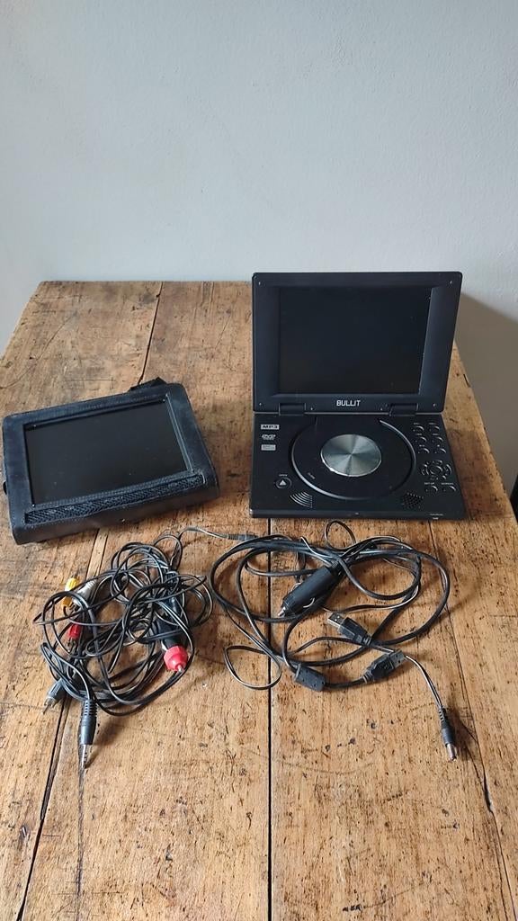 Bullit Dvd speler - MP3, Audio, Tv en Foto, Dvd-spelers, Zo goed als nieuw, Dvd-speler, Overige merken, Draagbaar, Ophalen