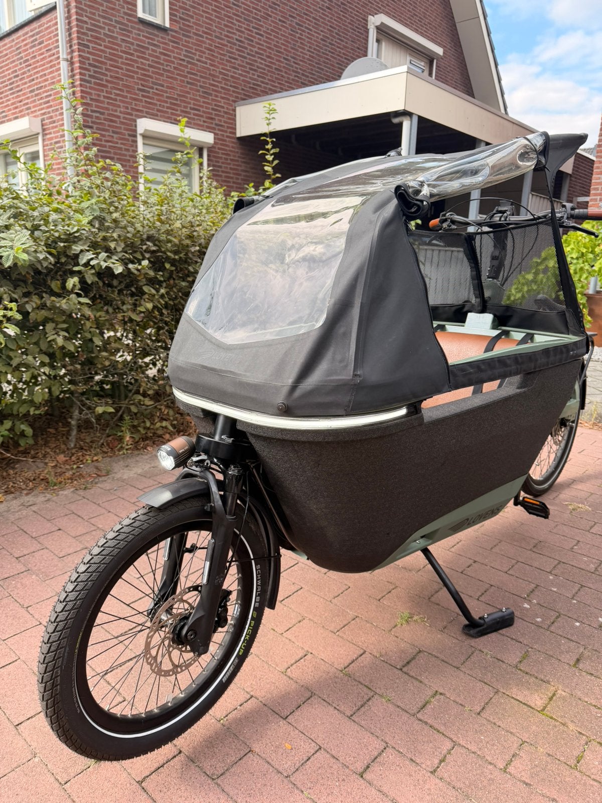 Lovens Explorer S85 ABS | 500Wh, 3 kinderen, Huif, Zo goed als nieuw, Schijfrem