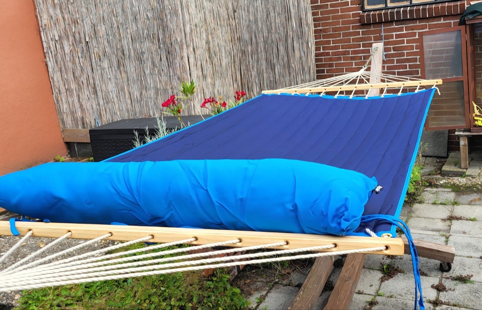 Tropilex Hangmat met kussen, Tuin en Terras, Hangmatten, Ophalen, Zo goed als nieuw, Eenpersoons, Binnen
