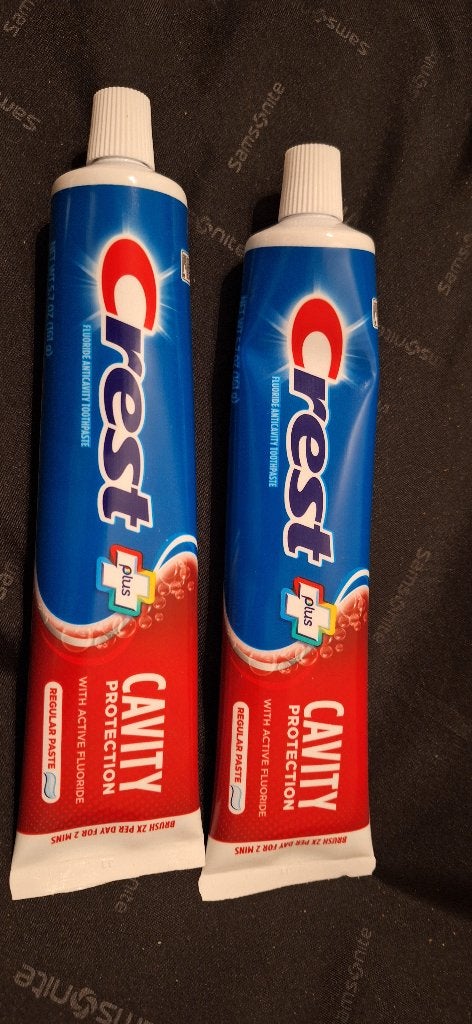 2 x tube Crest Cavity Protection, Ophalen of Verzenden, Nieuw, Tandpasta